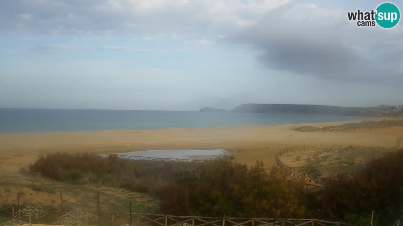 Webcam Torre dei Corsari – Live Beach View from Punta Usai