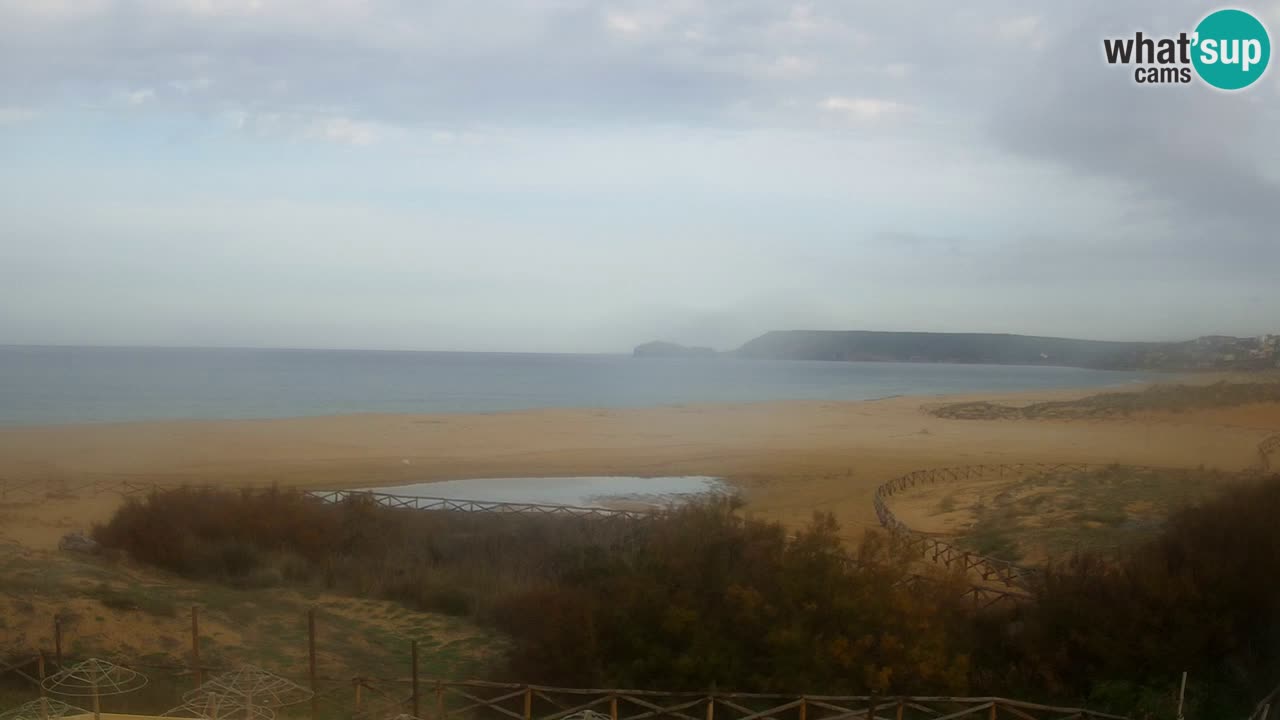 Webcam Torre dei Corsari – Vista live sulla spiaggia da Punta Usai
