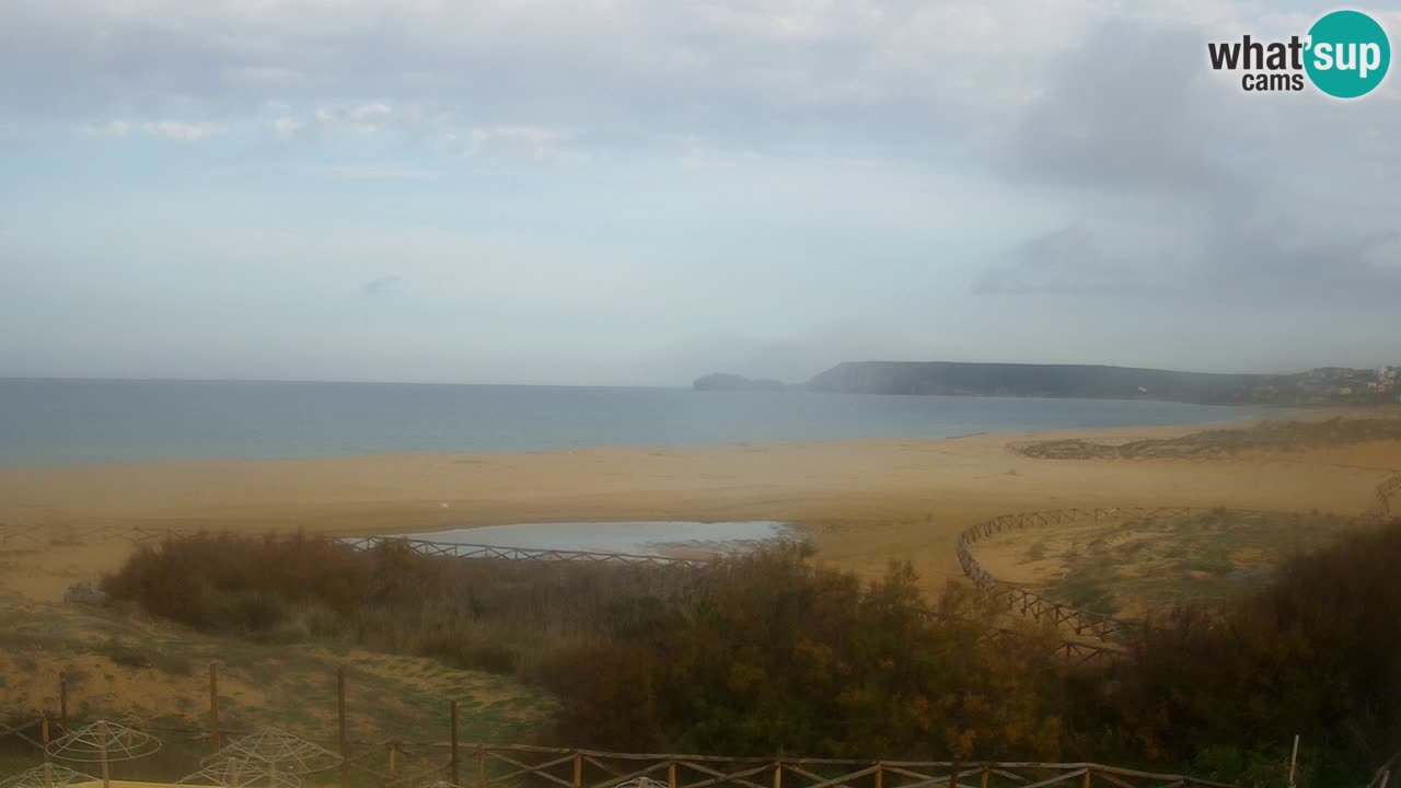 Webcam Torre dei Corsari – Liveblick auf den Strand von Punta Usai