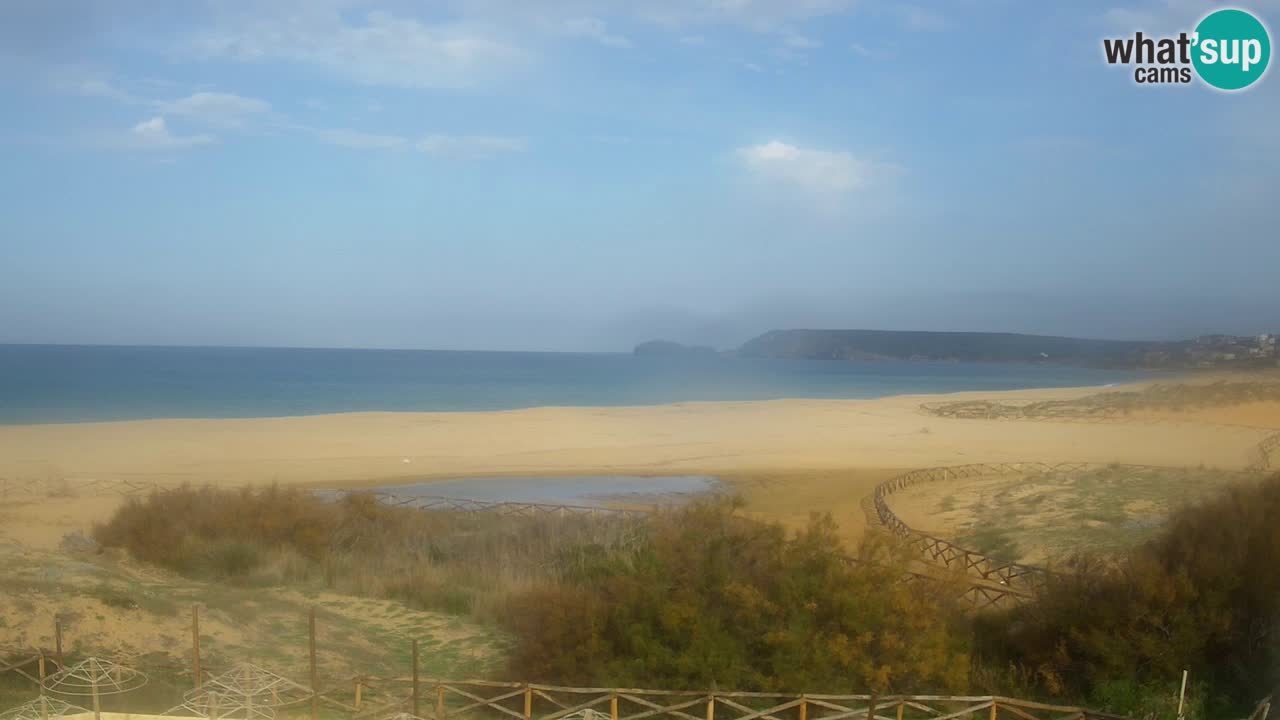 Webcam Torre dei Corsari – Liveblick auf den Strand von Punta Usai