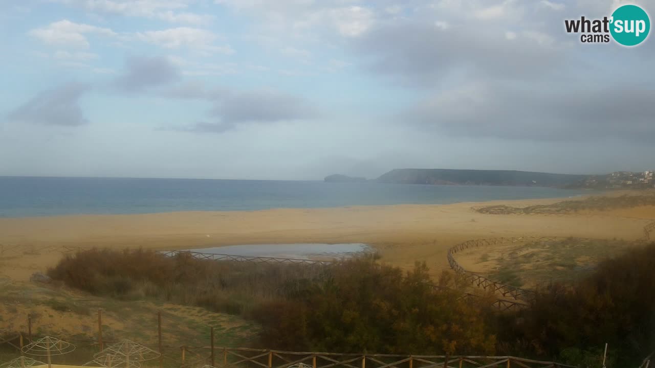 Cámara web Torre dei Corsari – Vista en directo de la playa desde Punta Usai