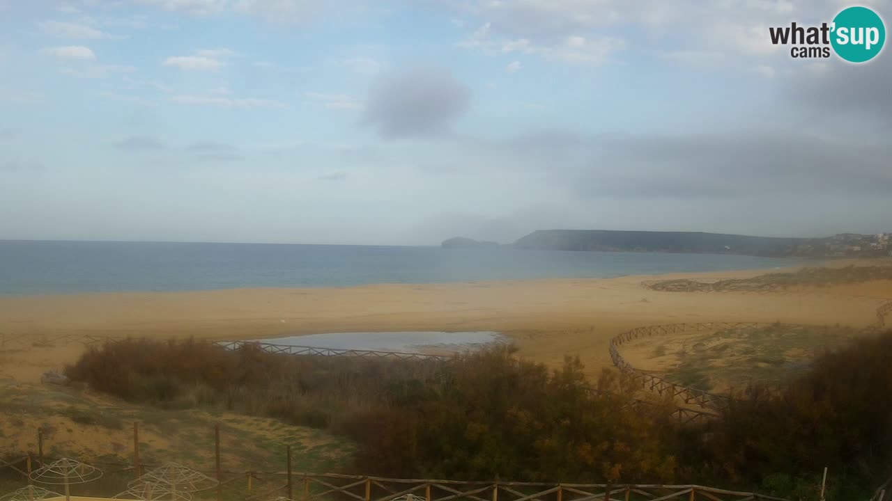 Webcam Torre dei Corsari – Vue en direct sur la plage depuis Punta Usai