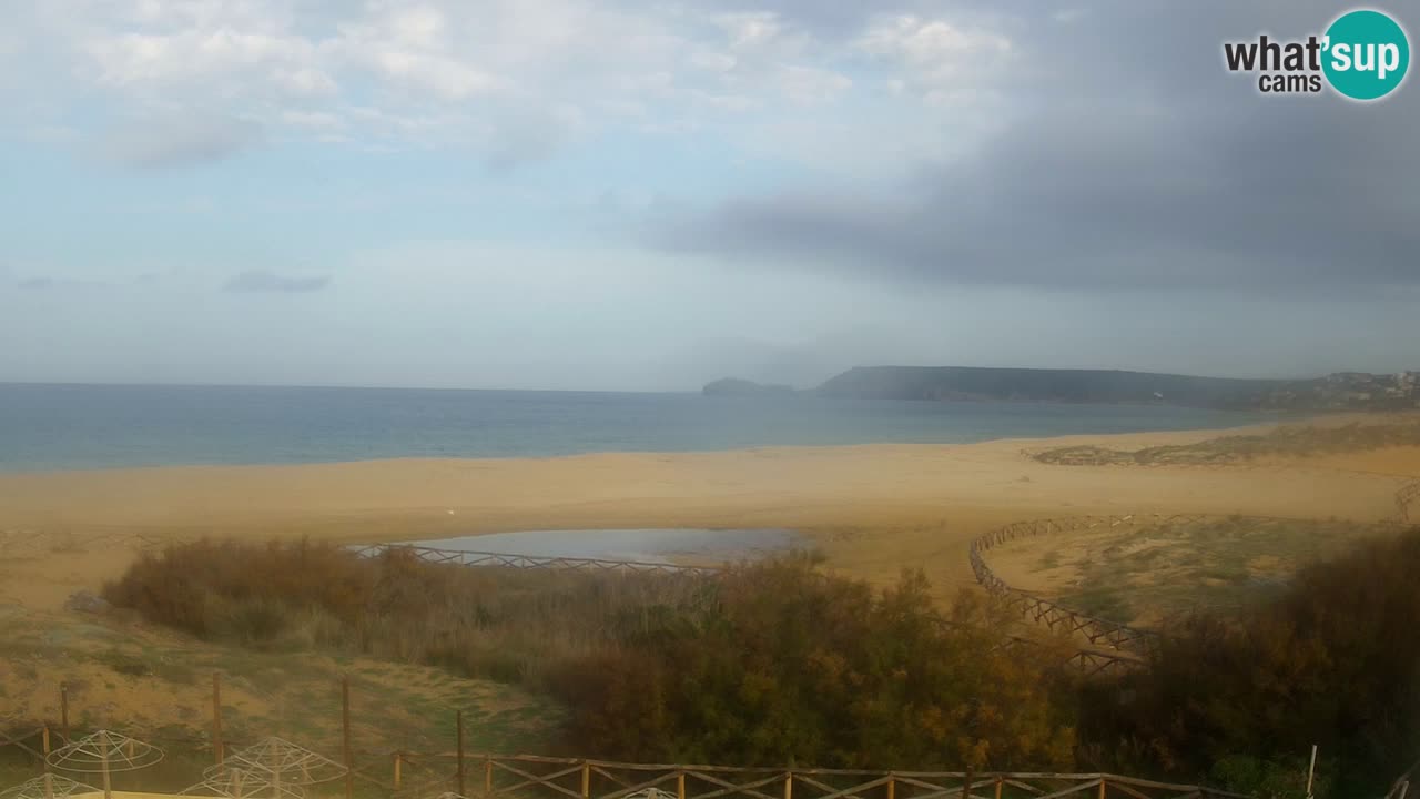 Webcam Torre dei Corsari – Liveblick auf den Strand von Punta Usai