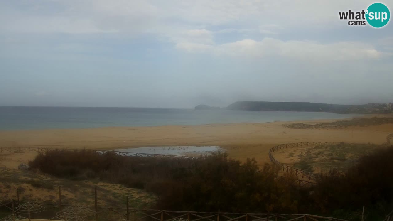 Webcam Torre dei Corsari – Vista live sulla spiaggia da Punta Usai