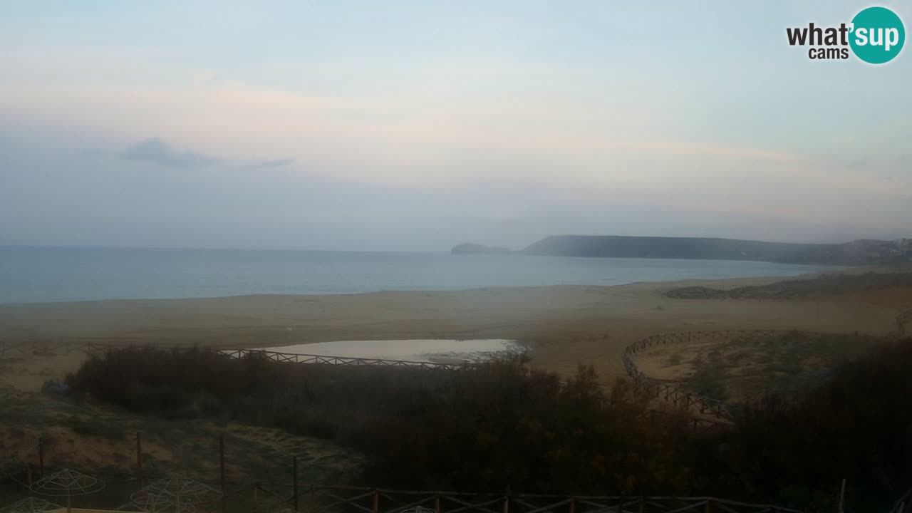 Webcam Torre dei Corsari – Live Beach View from Punta Usai