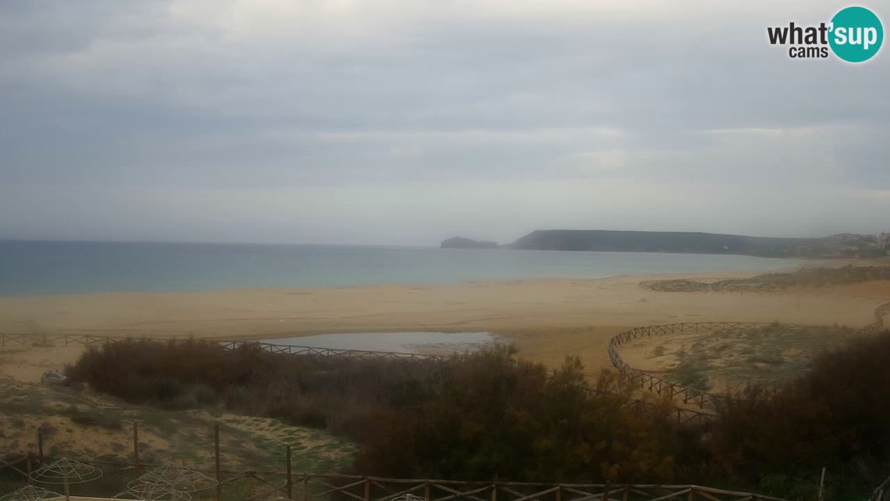 Cámara web Torre dei Corsari – Vista en directo de la playa desde Punta Usai
