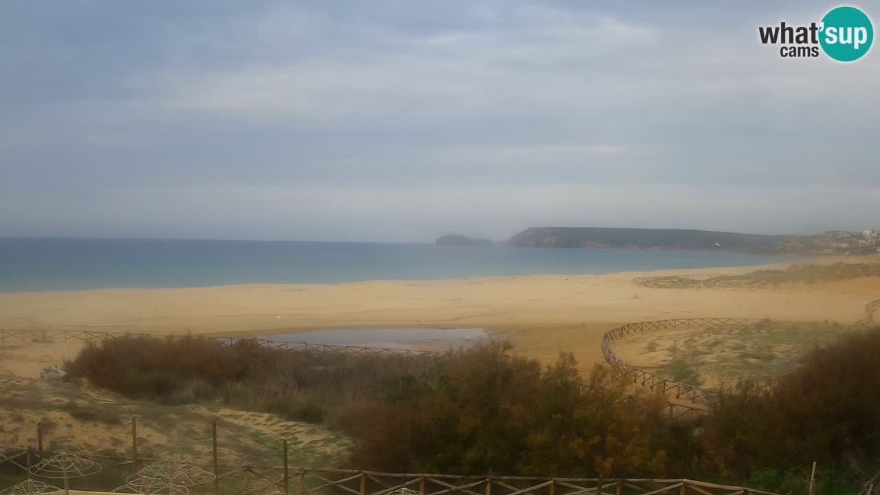 Webcam Torre dei Corsari – Liveblick auf den Strand von Punta Usai