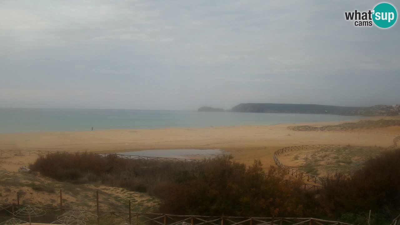 Webcam Torre dei Corsari – Vue en direct sur la plage depuis Punta Usai