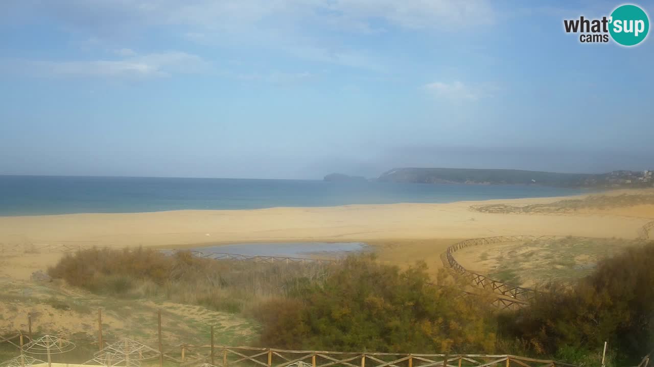 Webcam Torre dei Corsari – Vista live sulla spiaggia da Punta Usai