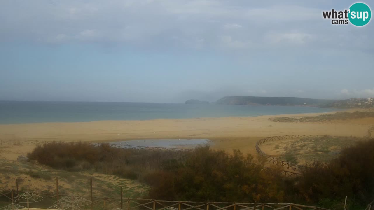 Webcam Torre dei Corsari – Vue en direct sur la plage depuis Punta Usai