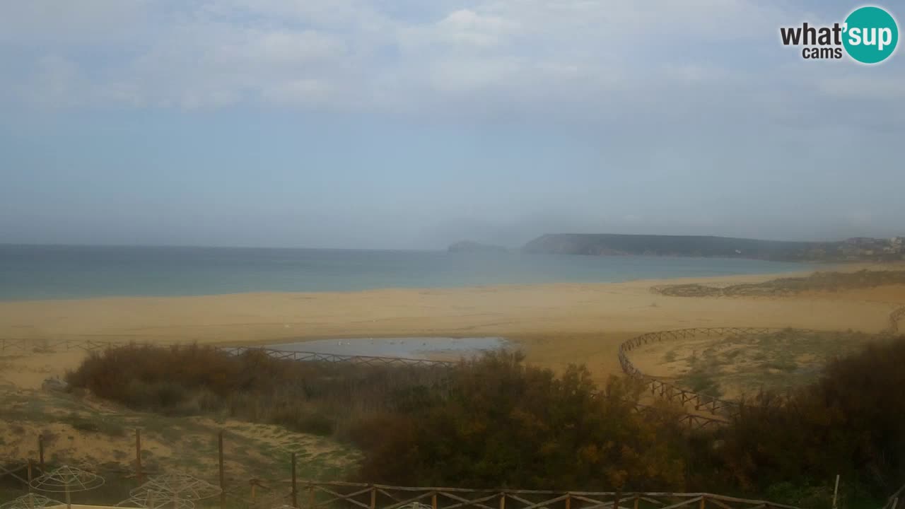 Webcam Torre dei Corsari – Vista live sulla spiaggia da Punta Usai