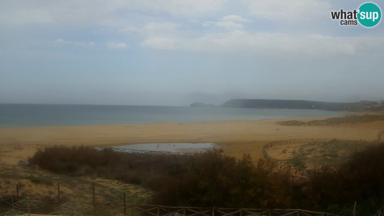 Cámara web Torre dei Corsari – Vista en directo de la playa desde Punta Usai