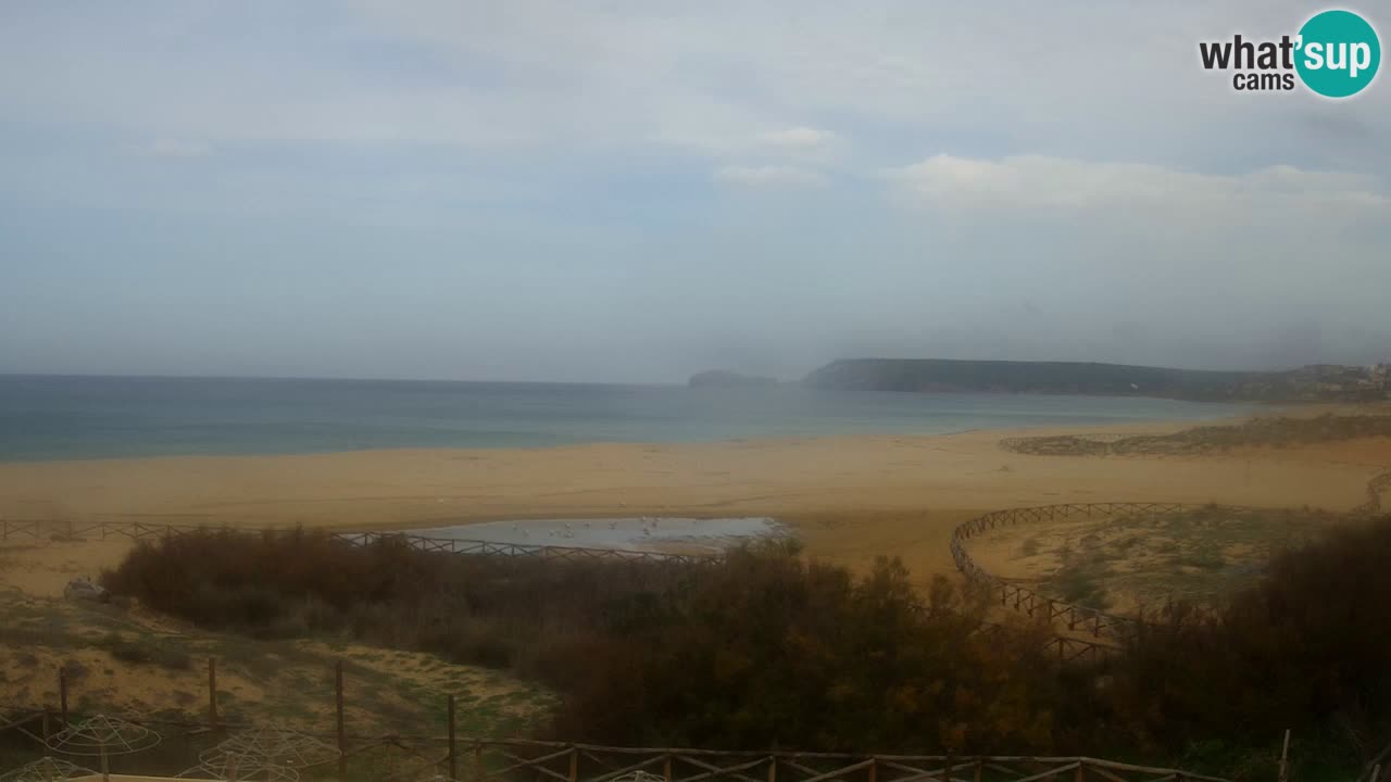 Webcam Torre dei Corsari – Vue en direct sur la plage depuis Punta Usai