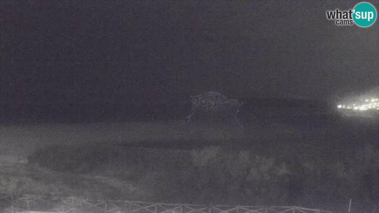 Webcam Torre dei Corsari – Vista live sulla spiaggia da Punta Usai