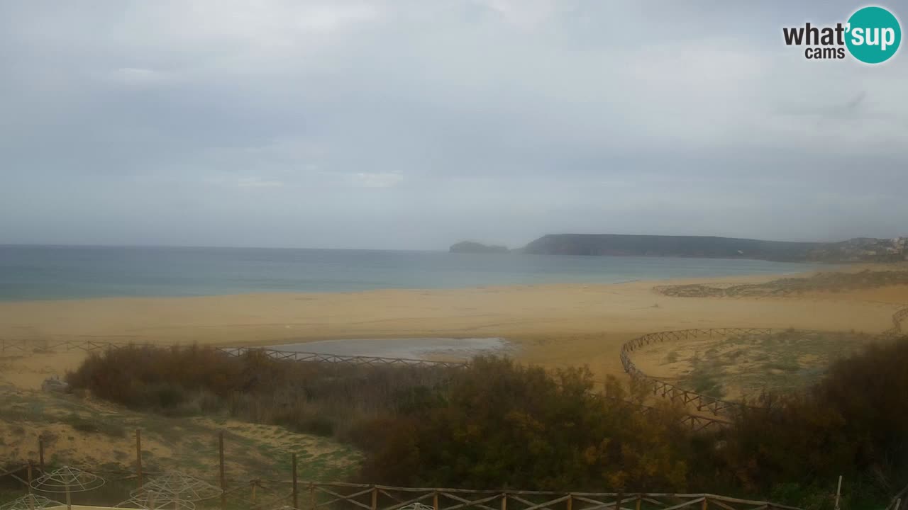 Cámara web Torre dei Corsari – Vista en directo de la playa desde Punta Usai