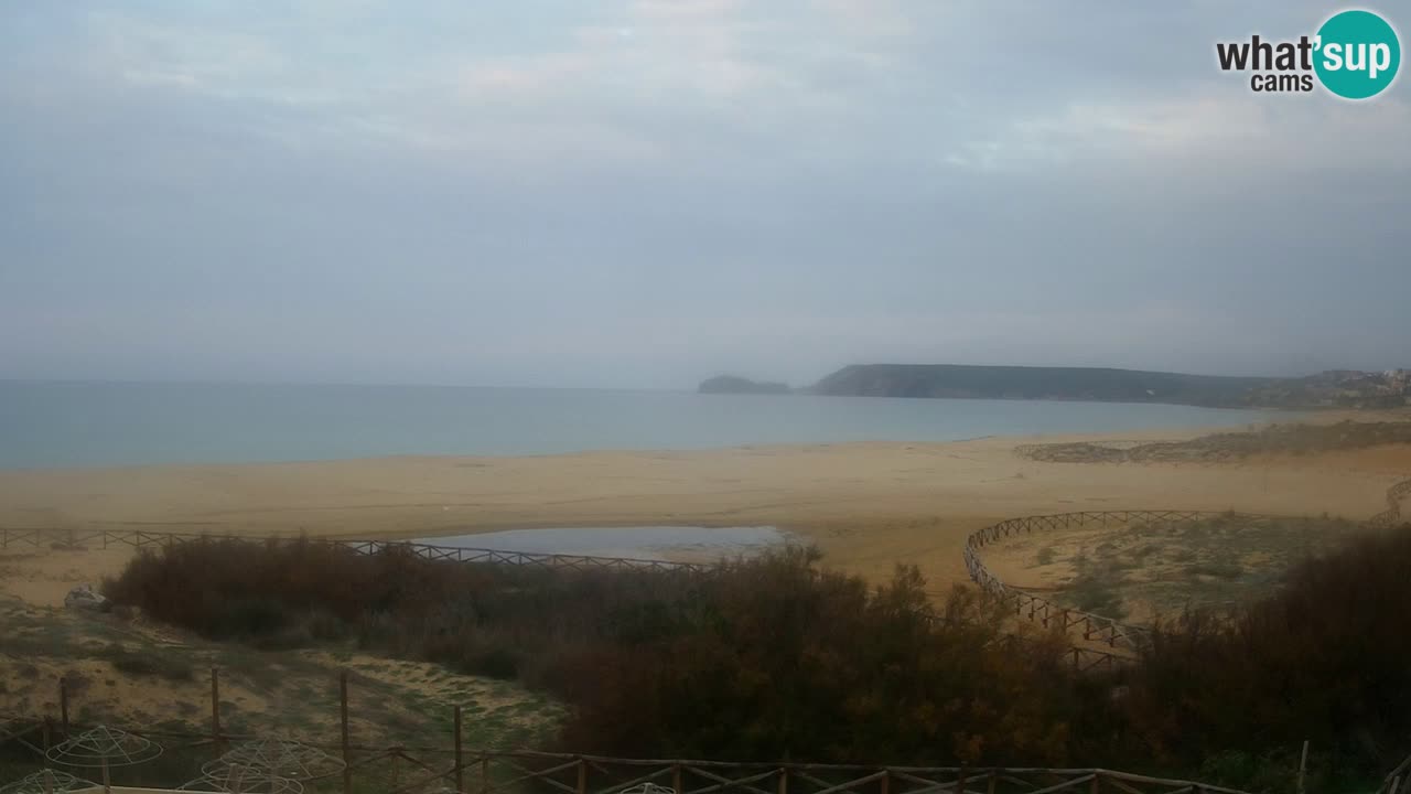 Webcam Torre dei Corsari – Liveblick auf den Strand von Punta Usai