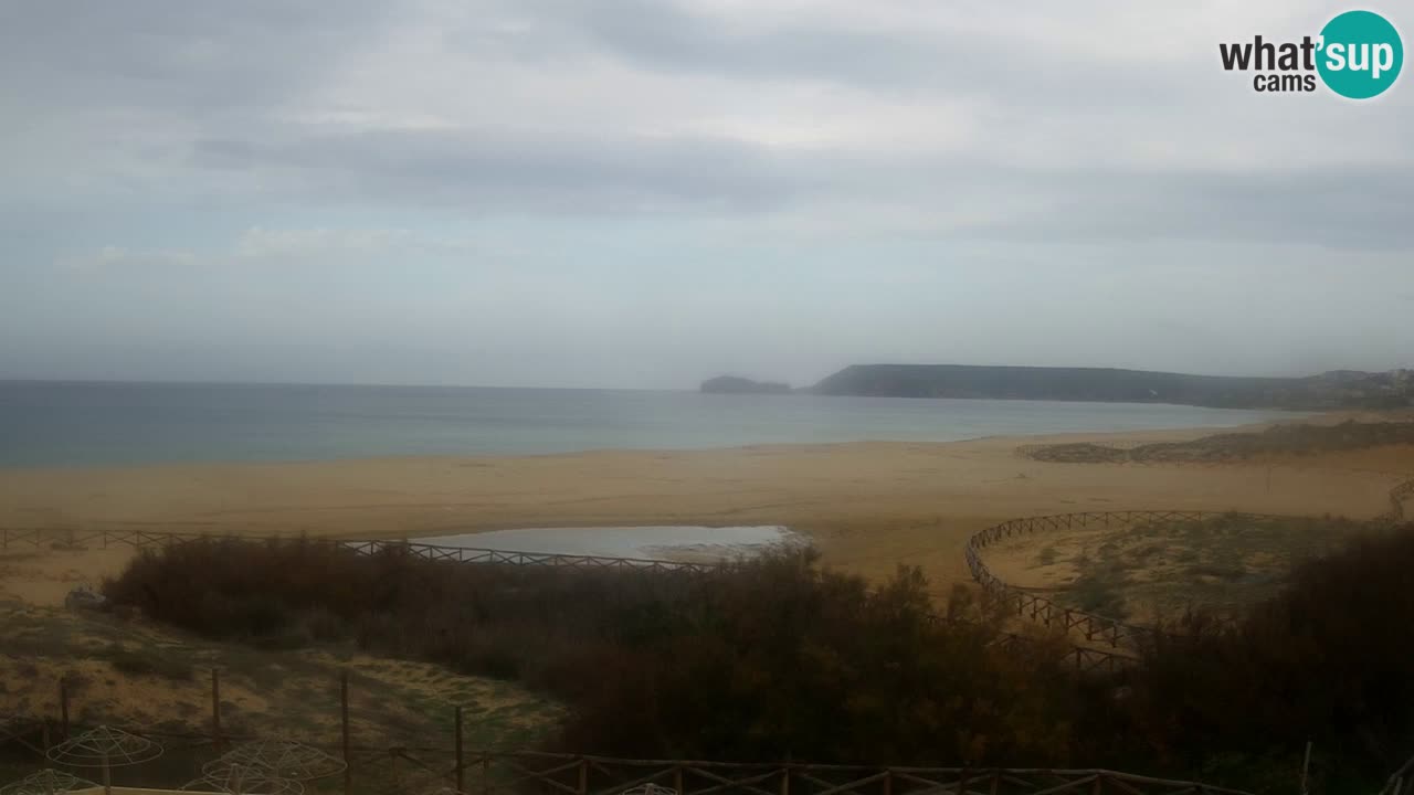 Webcam Torre dei Corsari – Liveblick auf den Strand von Punta Usai
