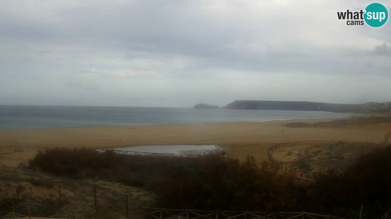 Webcam Torre dei Corsari – Liveblick auf den Strand von Punta Usai