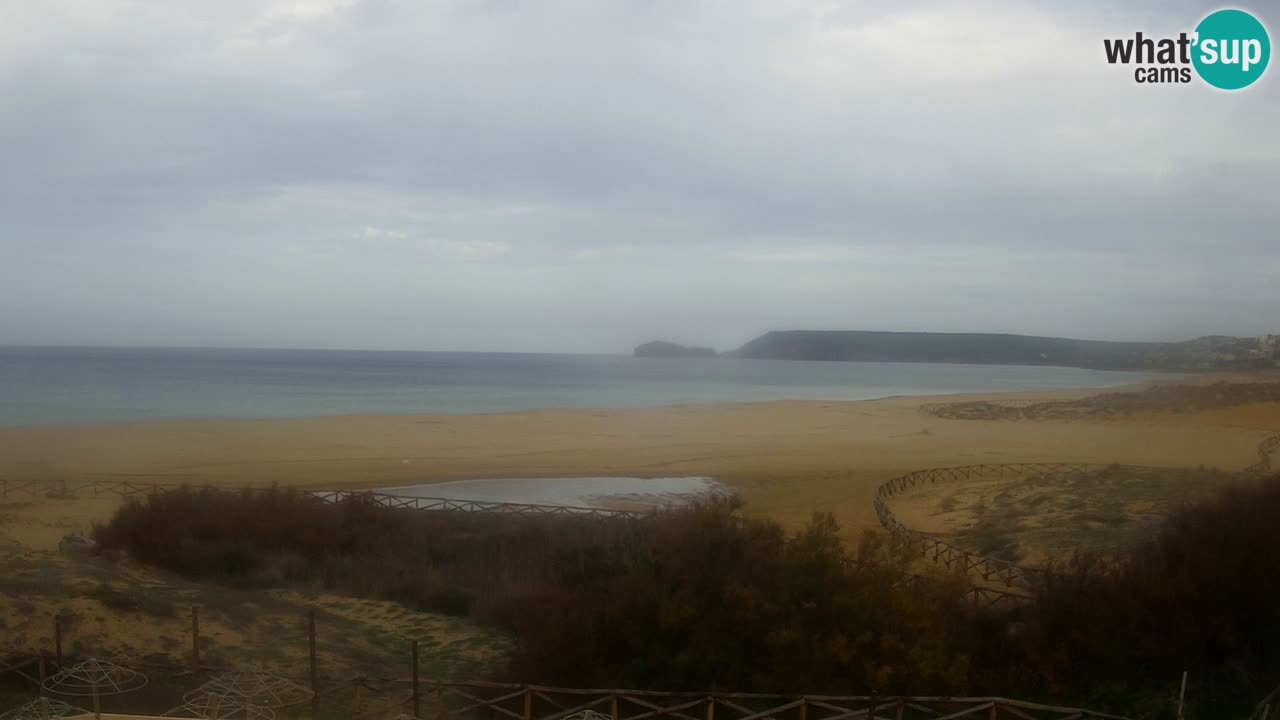 Webcam Torre dei Corsari – Vue en direct sur la plage depuis Punta Usai