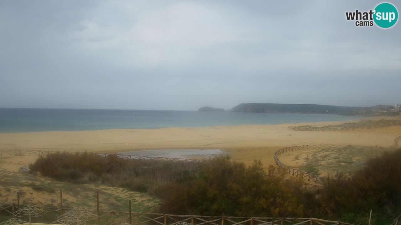 Cámara web Torre dei Corsari – Vista en directo de la playa desde Punta Usai