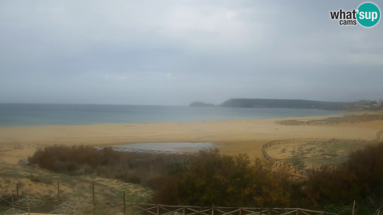 Webcam Torre dei Corsari – Vue en direct sur la plage depuis Punta Usai