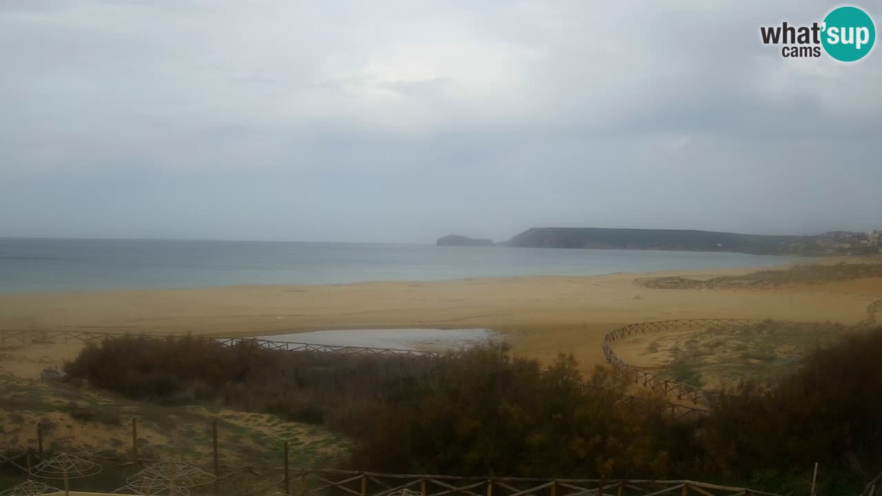 Webcam Torre dei Corsari – Vue en direct sur la plage depuis Punta Usai