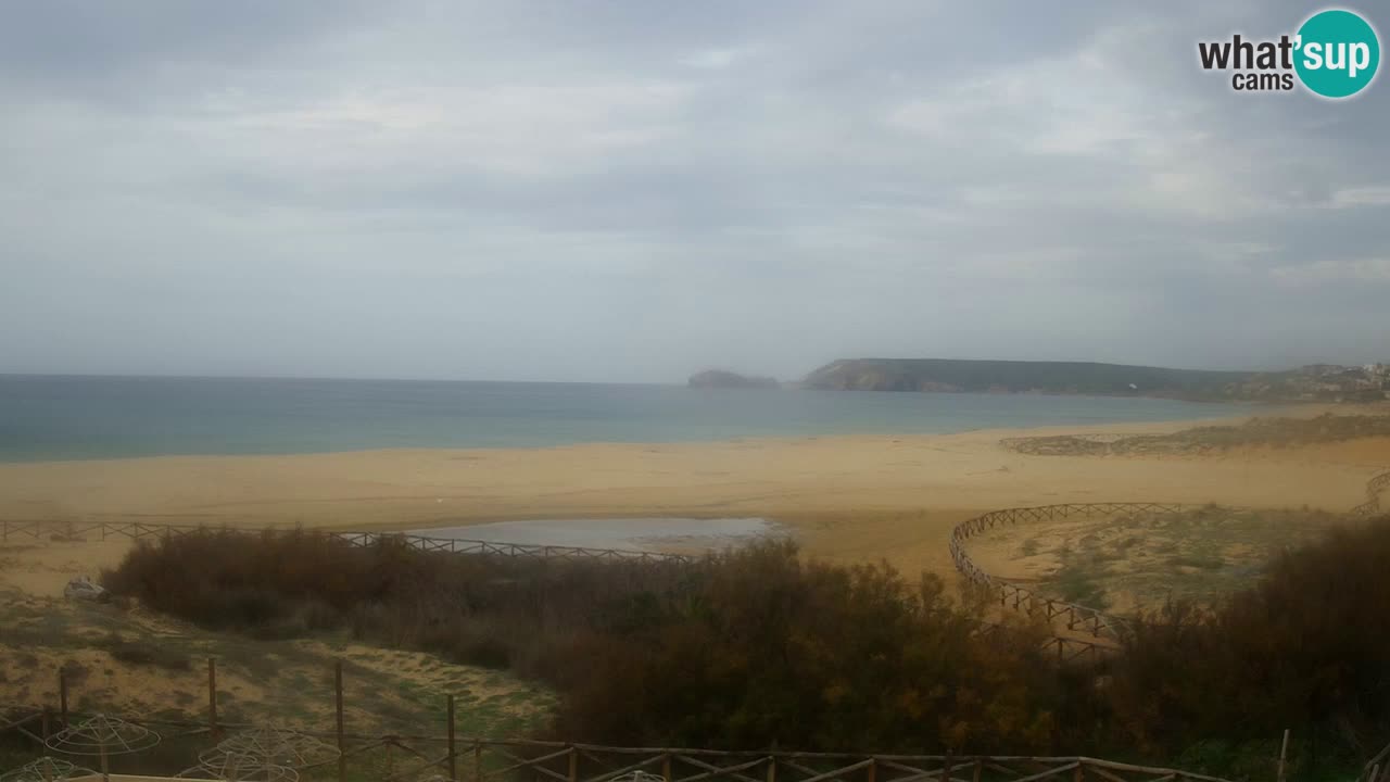 Webcam Torre dei Corsari – Liveblick auf den Strand von Punta Usai