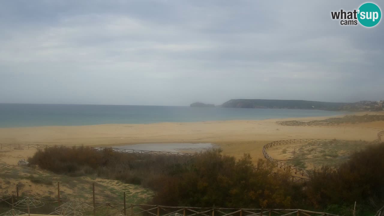 Cámara web Torre dei Corsari – Vista en directo de la playa desde Punta Usai