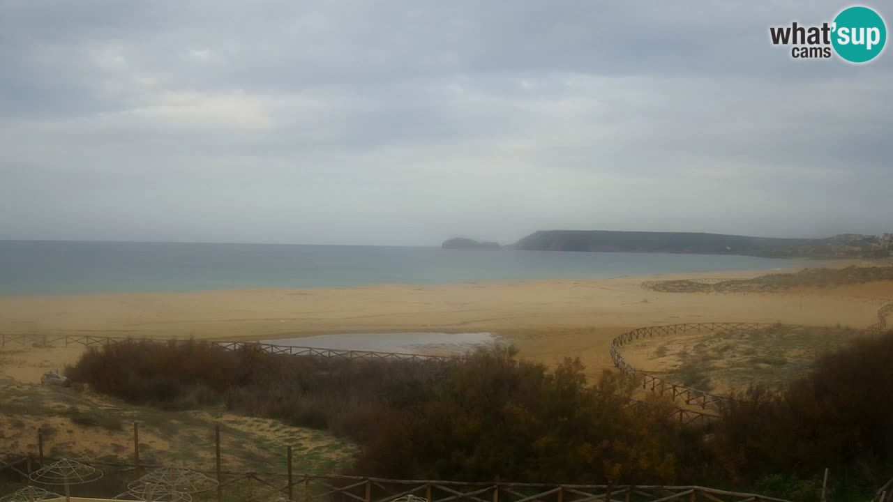 Cámara web Torre dei Corsari – Vista en directo de la playa desde Punta Usai