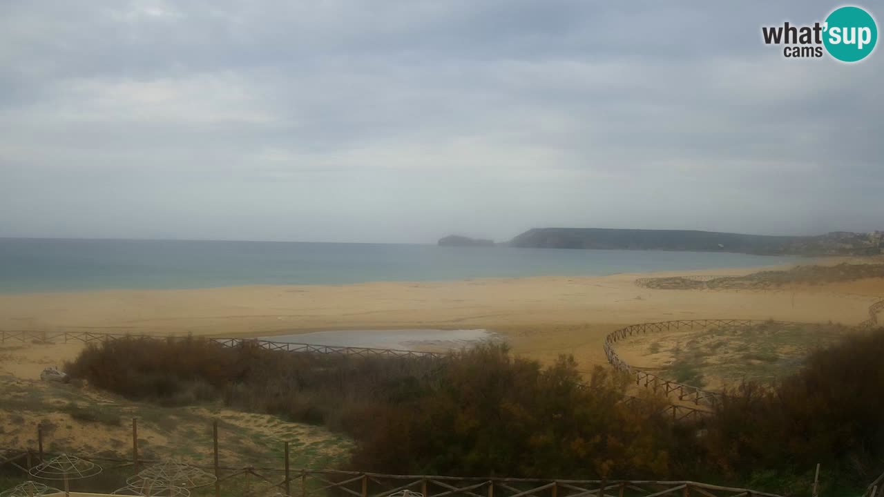 Webcam Torre dei Corsari – Vue en direct sur la plage depuis Punta Usai