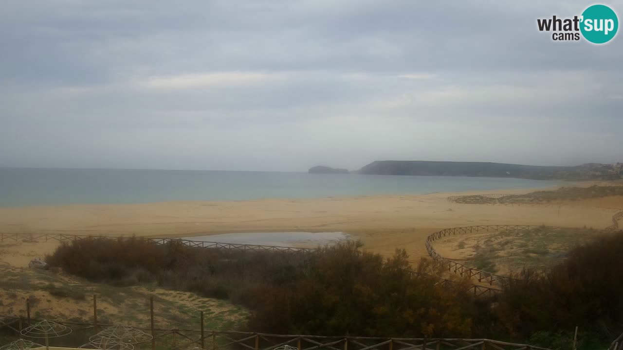 Webcam Torre dei Corsari – Liveblick auf den Strand von Punta Usai