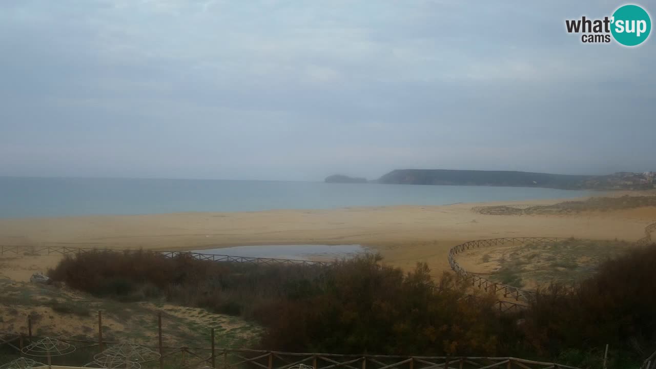 Web kamera Torre dei Corsari – Pogled uživo na plažu s Punta Usai