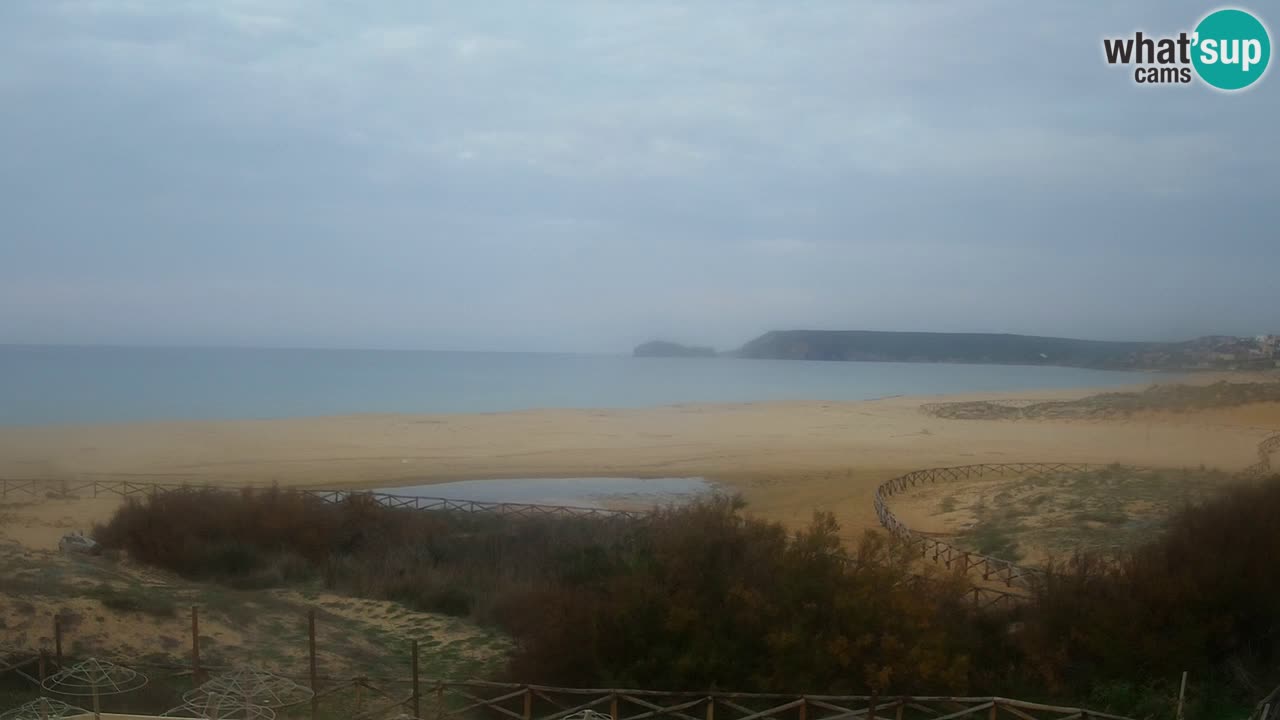 Webcam Torre dei Corsari – Vista live sulla spiaggia da Punta Usai