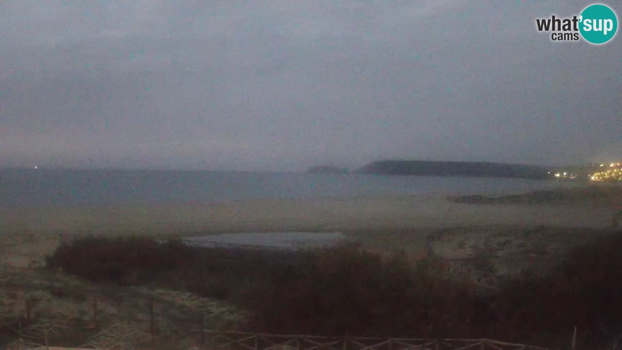 Webcam Torre dei Corsari – Vista live sulla spiaggia da Punta Usai