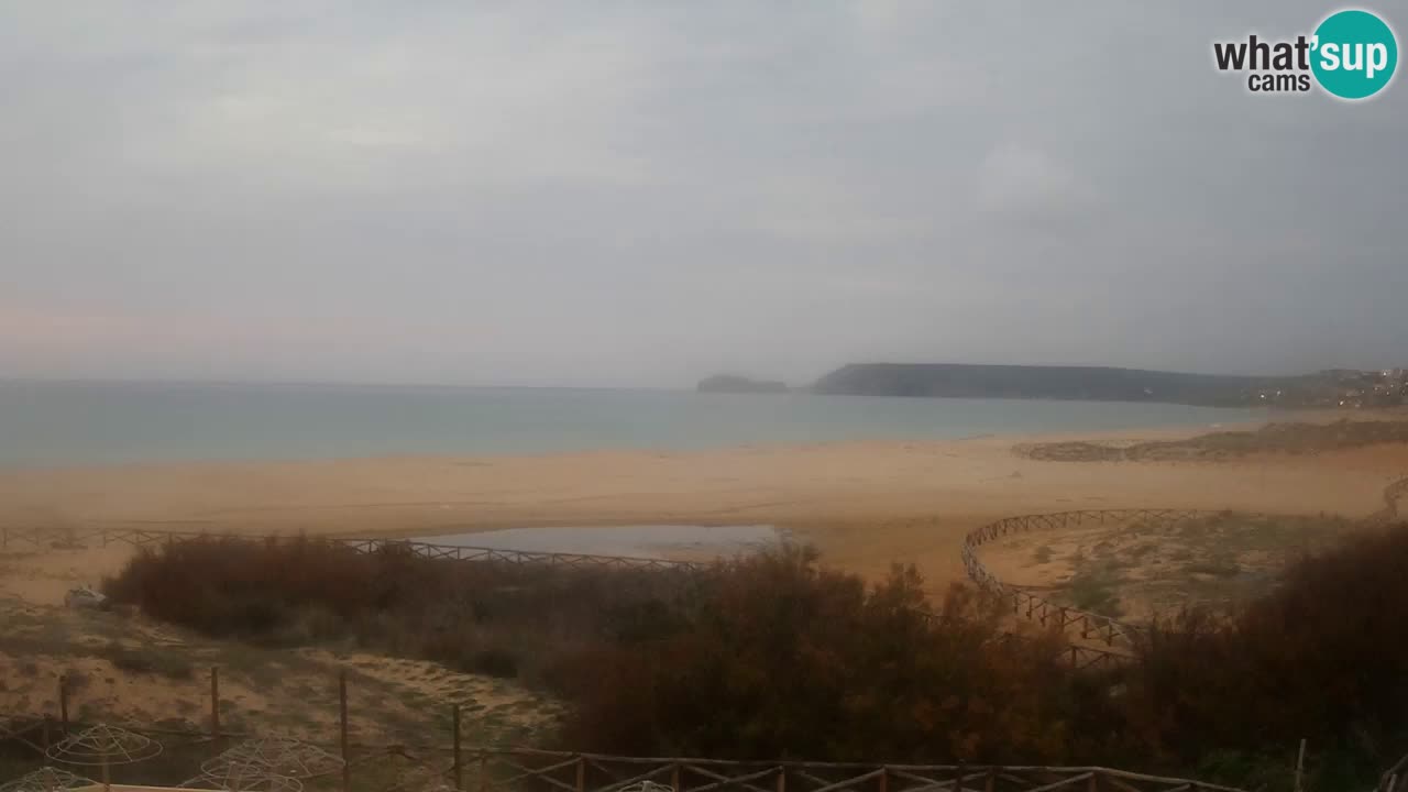 Cámara web Torre dei Corsari – Vista en directo de la playa desde Punta Usai