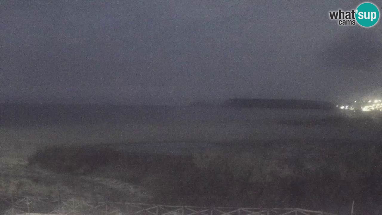 Webcam Torre dei Corsari – Vista live sulla spiaggia da Punta Usai