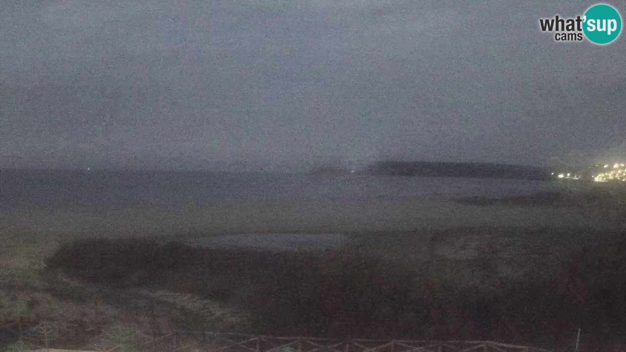 Webcam Torre dei Corsari – Vista live sulla spiaggia da Punta Usai