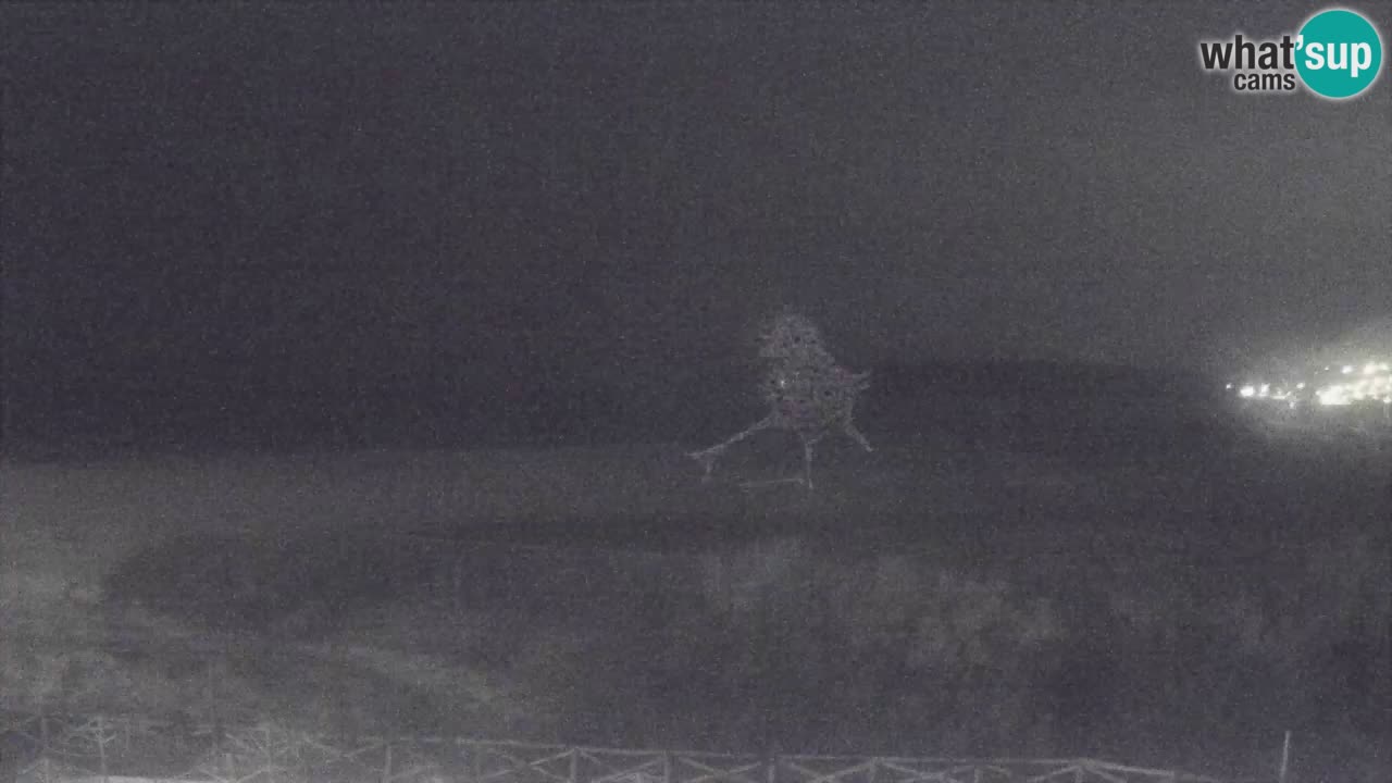 Webcam Torre dei Corsari – Vue en direct sur la plage depuis Punta Usai