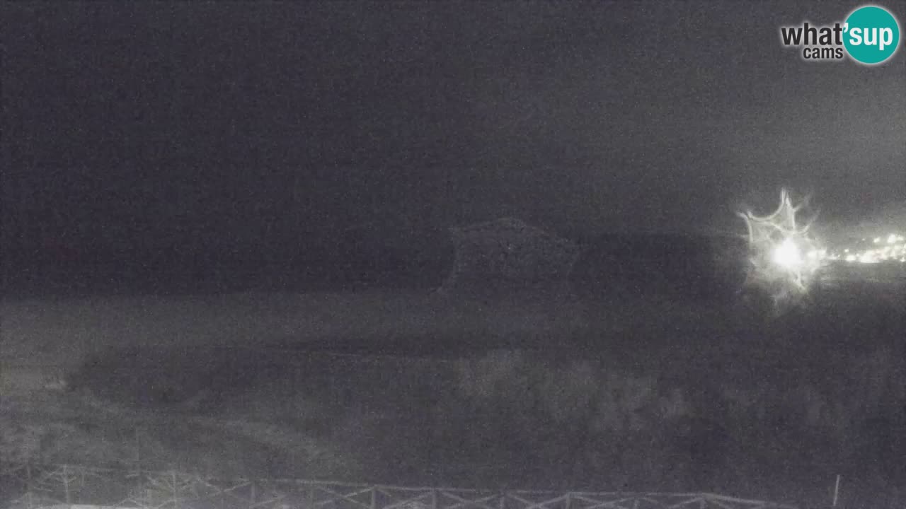 Webcam Torre dei Corsari – Vista live sulla spiaggia da Punta Usai