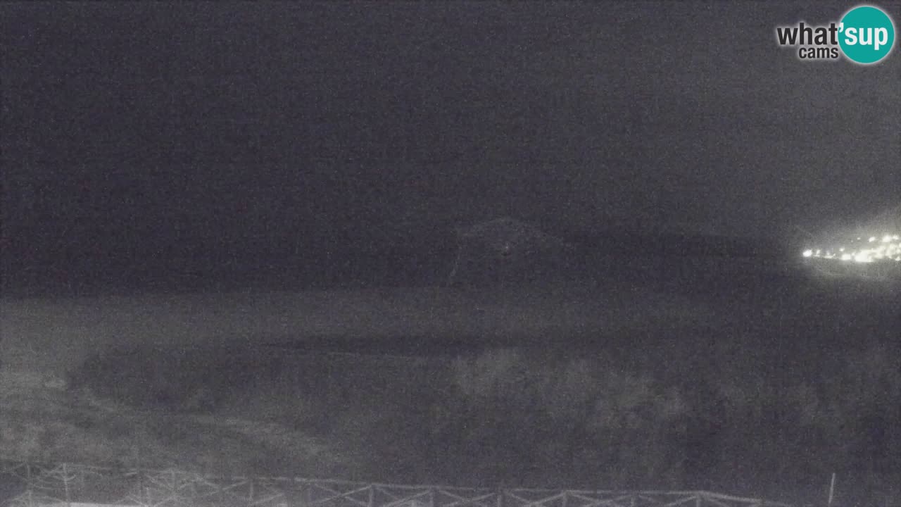 Cámara web Torre dei Corsari – Vista en directo de la playa desde Punta Usai