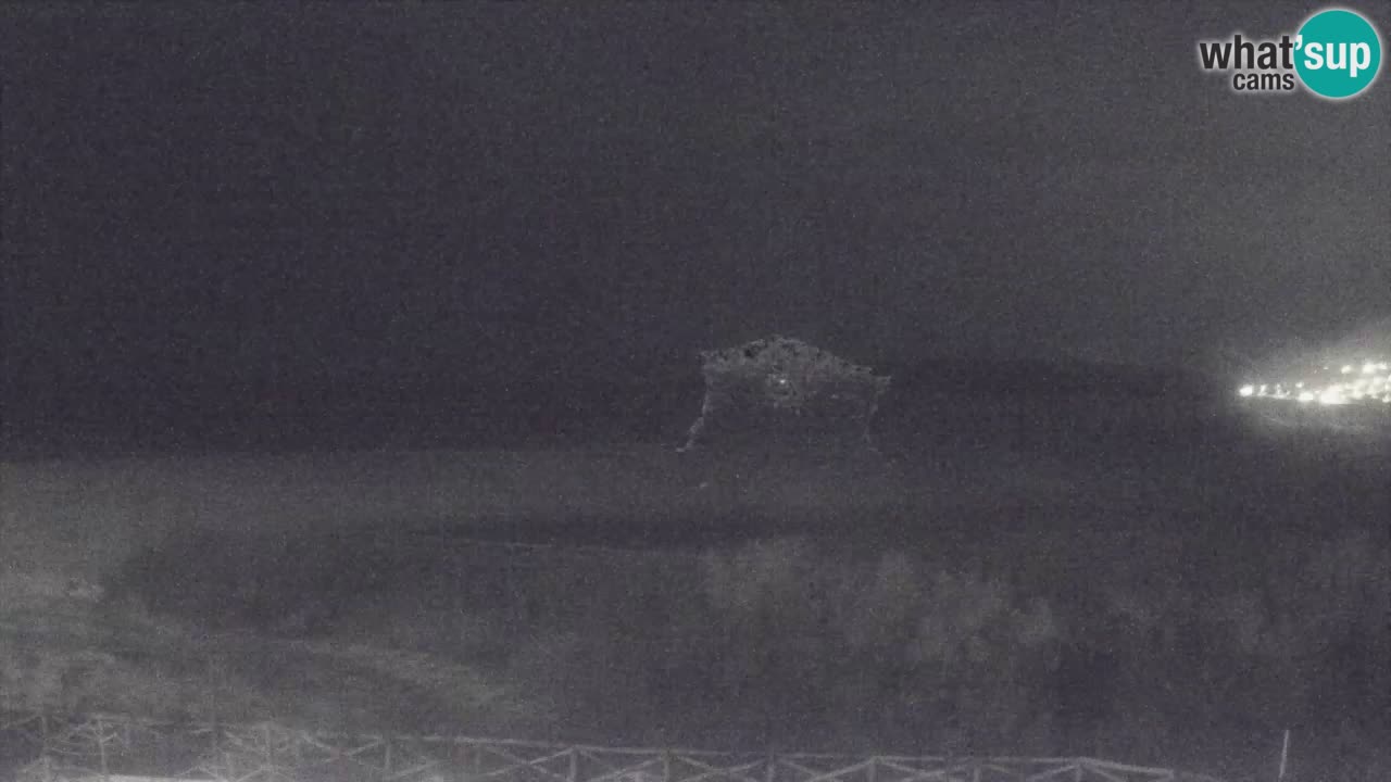Cámara web Torre dei Corsari – Vista en directo de la playa desde Punta Usai