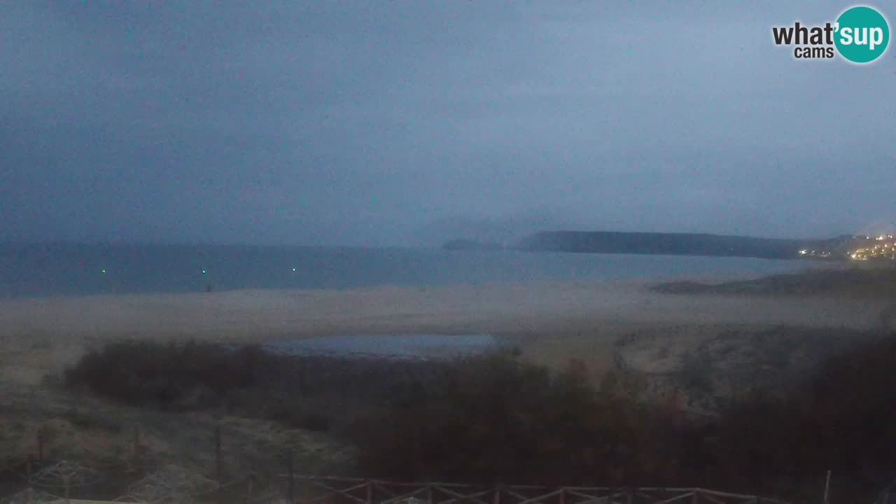 Webcam Torre dei Corsari – Vista live sulla spiaggia da Punta Usai