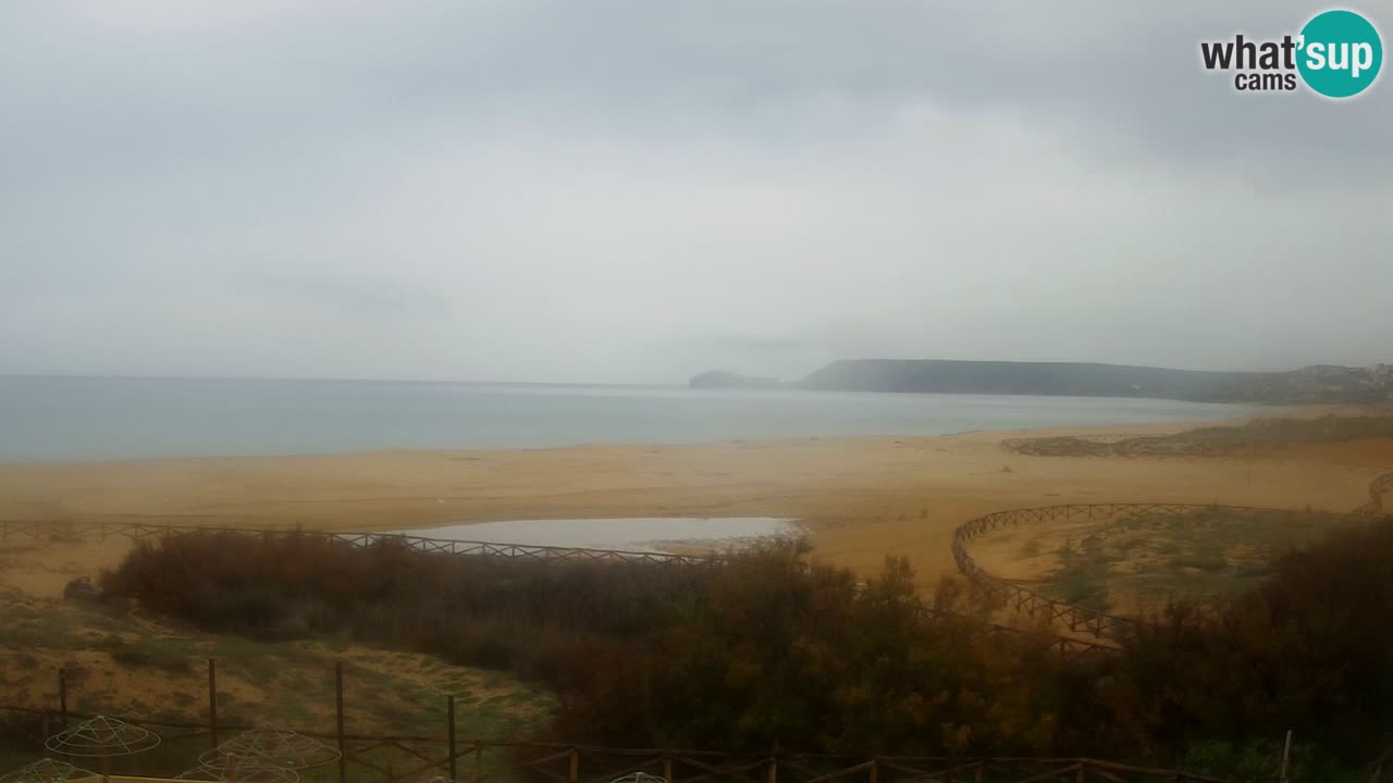 Web kamera Torre dei Corsari – Pogled uživo na plažu s Punta Usai