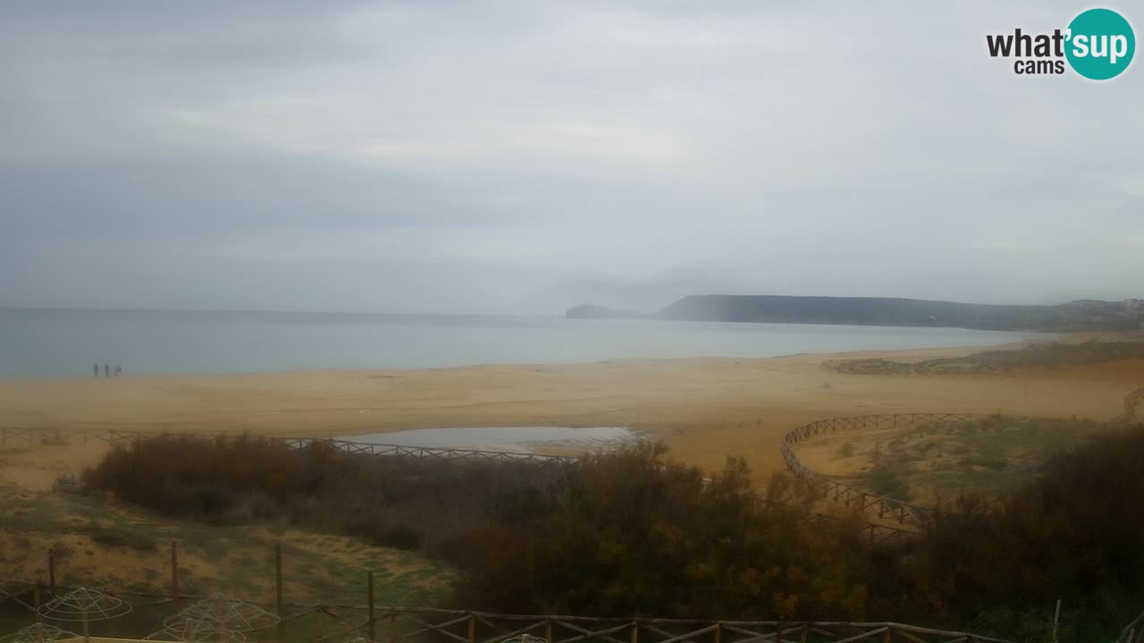 Webcam Torre dei Corsari – Vista live sulla spiaggia da Punta Usai