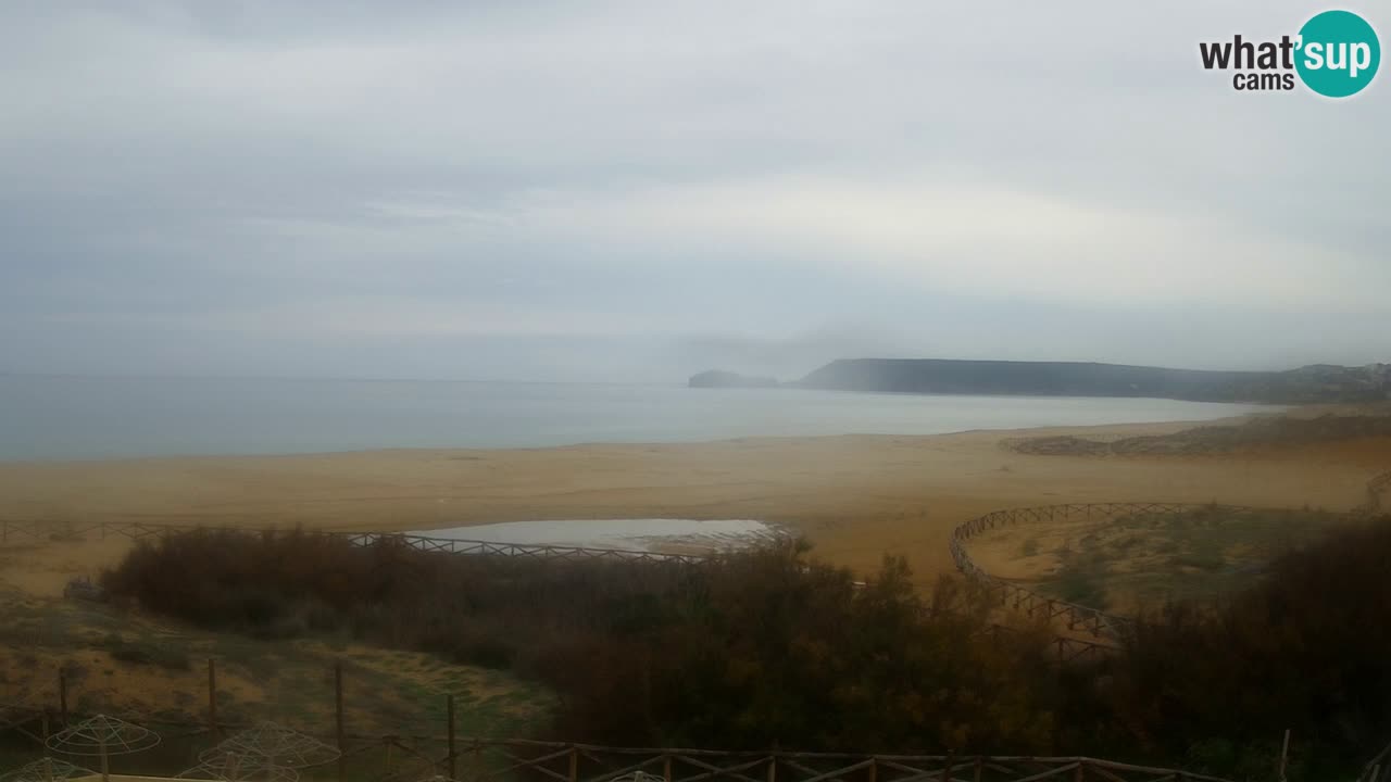 Cámara web Torre dei Corsari – Vista en directo de la playa desde Punta Usai
