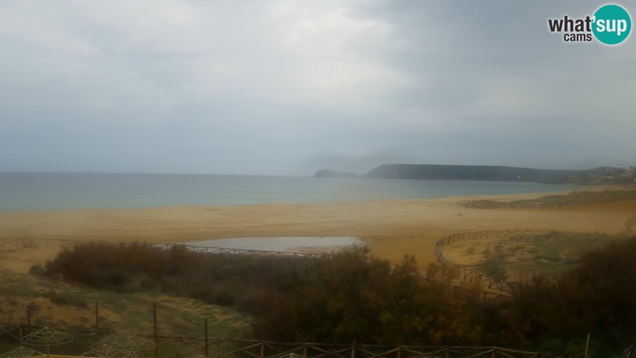 Webcam Torre dei Corsari – Vista live sulla spiaggia da Punta Usai