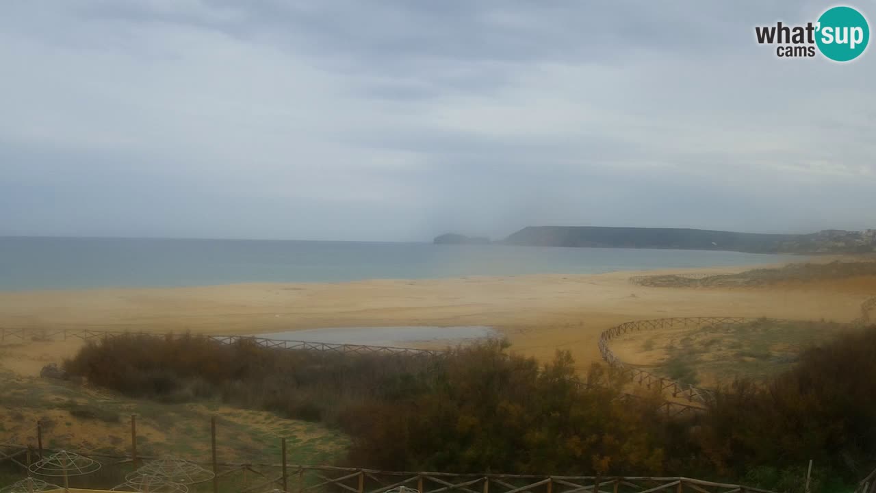 Spletna kamera Torre dei Corsari – Pogled v živo na plažo s Punta Usai