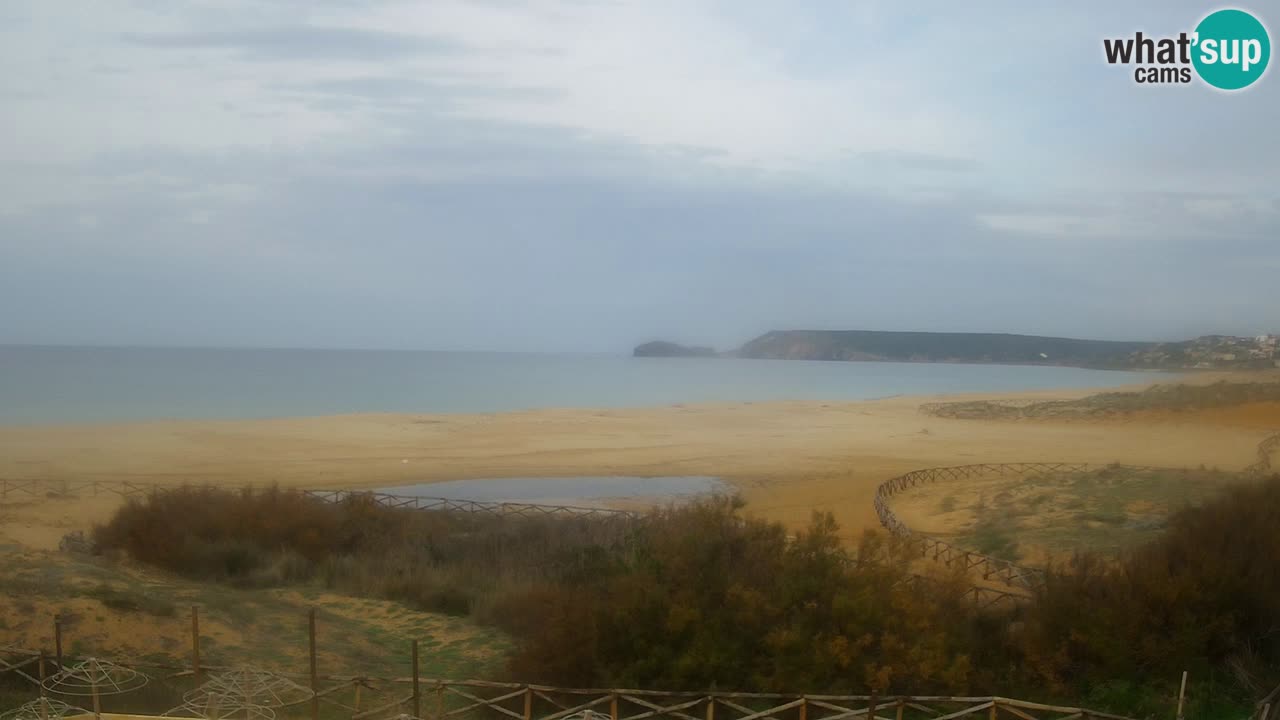 Webcam Torre dei Corsari – Liveblick auf den Strand von Punta Usai