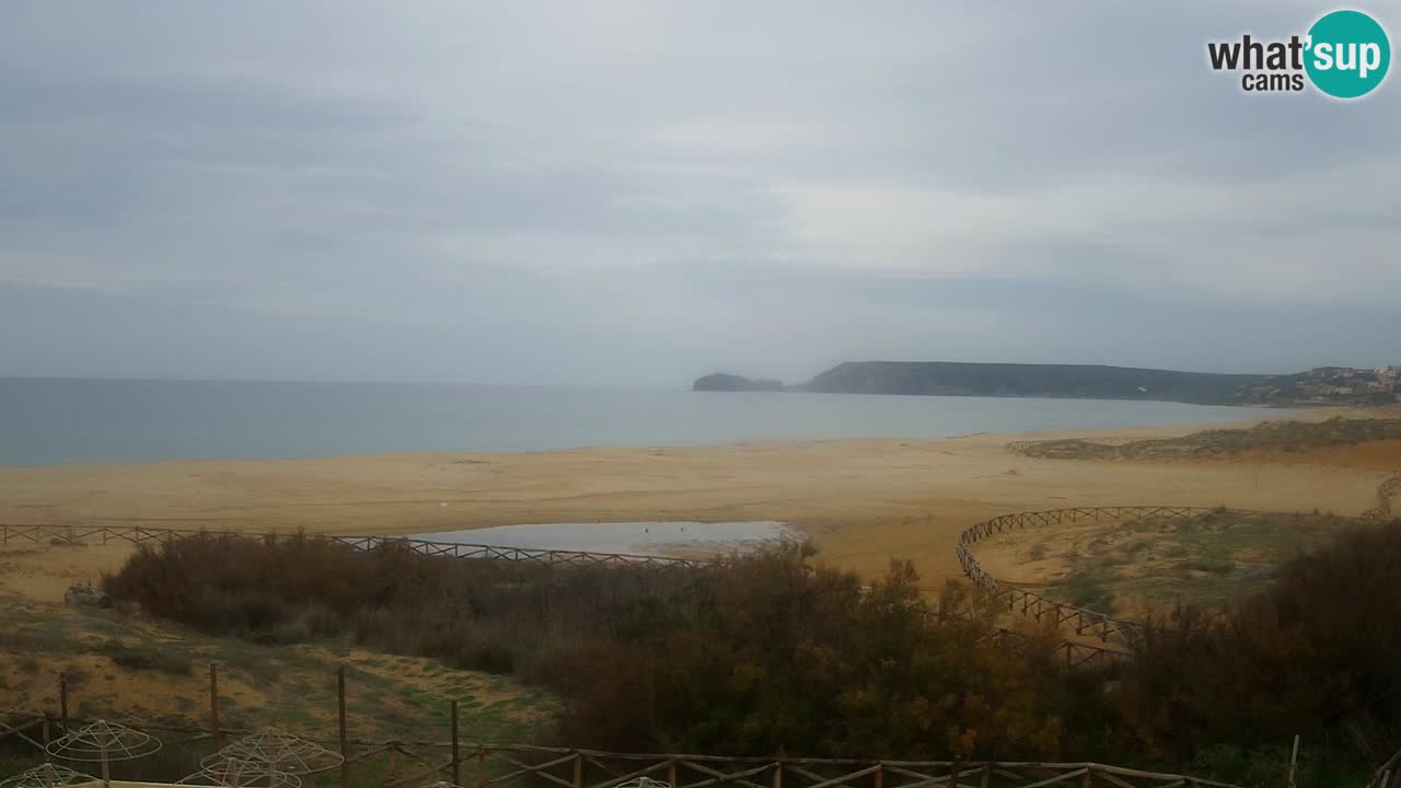 Webcam Torre dei Corsari – Liveblick auf den Strand von Punta Usai