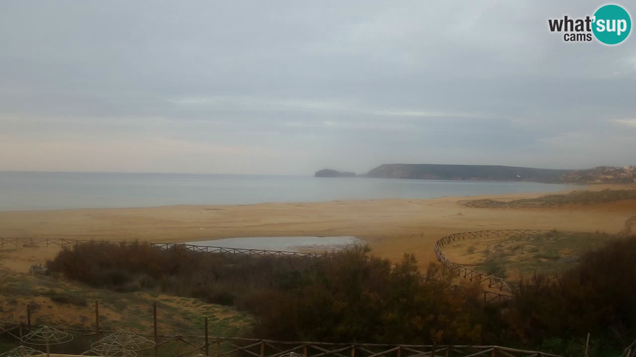 Web kamera Torre dei Corsari – Pogled uživo na plažu s Punta Usai